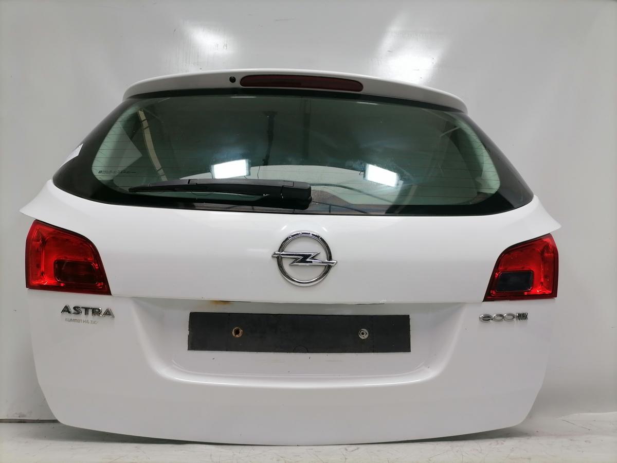 Opel Astra J Sports Tourer original Heckklappe mit Heckscheibe Z40R Schneewei&szlig; Kombi Bj.2012